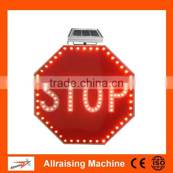 LED arrow board for construction