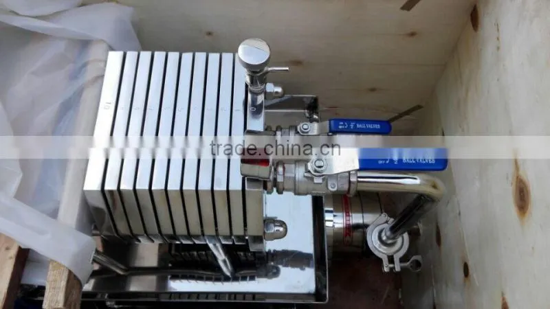 stainless steel liquor filter machine