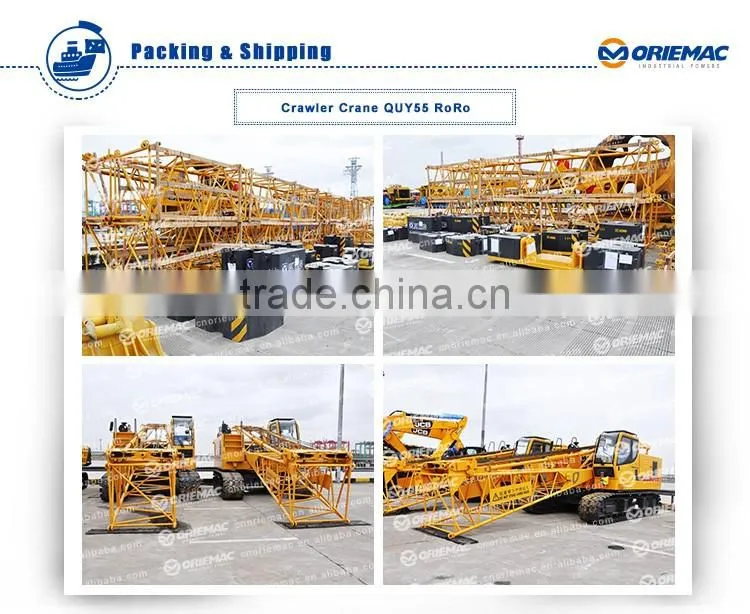Price of mobile crane zoomlion quy 260 crawler crane for sale