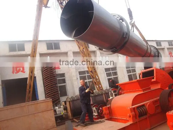Huahong energy-saving 24x32 inches rotary dryer /small wood , sawdust drying machine with $24000 trade assurance