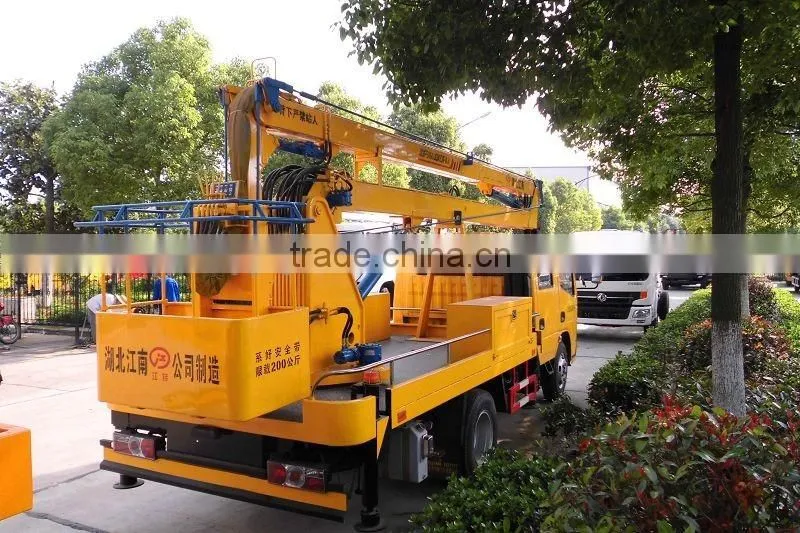 Dongfeng 4x2 aerial work platform truck from factory for sale