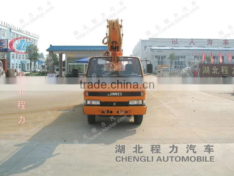 JMC 4*2 articulated aerial platform truck