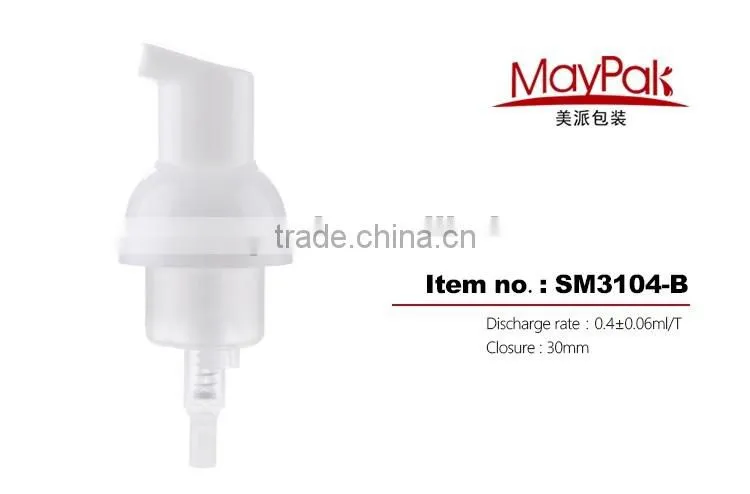 wholesale foam pump with cap 30mm