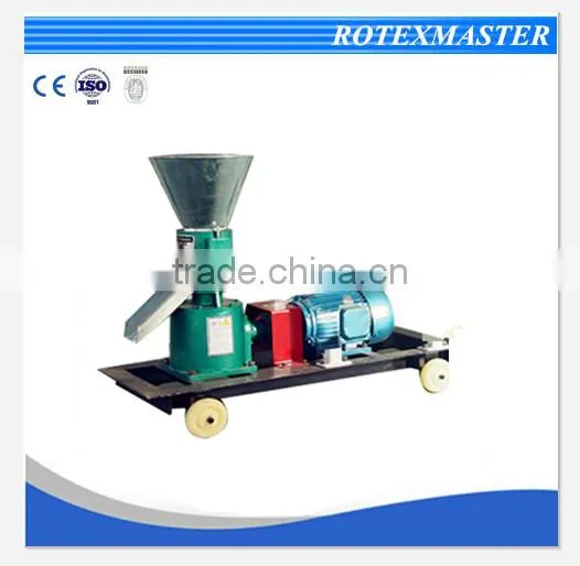 Rotexmaster CE approved overseas service provided Small flat die pellet machine/mill