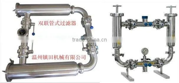 Promotional high quality SGS SUS304 SUS316L durable satainless steel cartridge filter