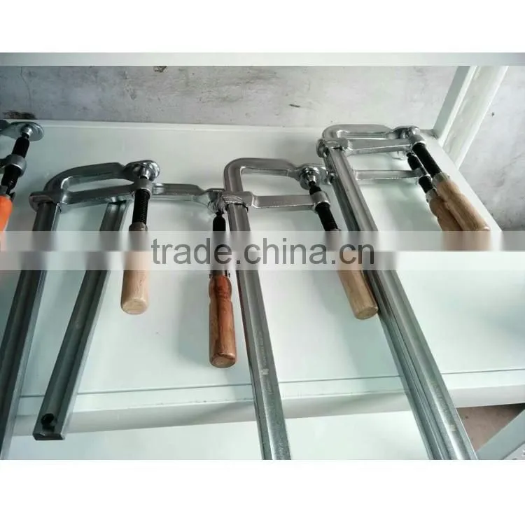 F-04 and F-07 model chrome plated adjusted quickly PVC grip F tool F clamp with best price