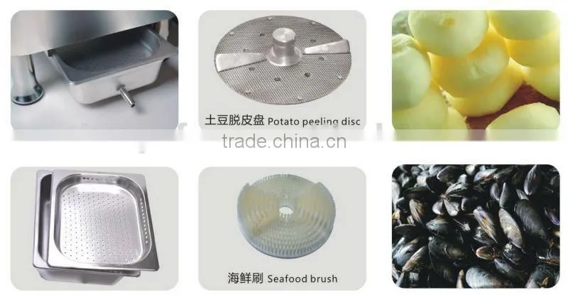 TW-20 Good quality Multi-function potato Peeling and washer