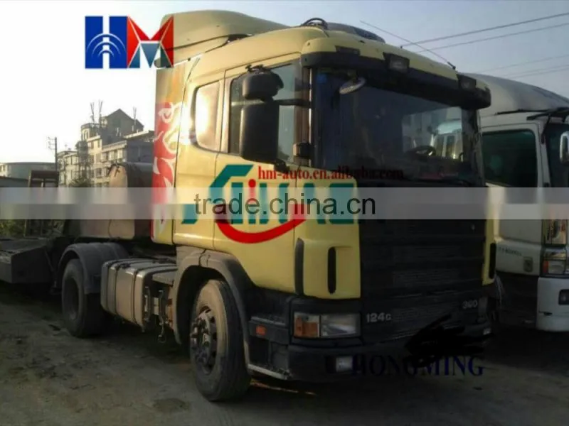 used sacania truck tractor