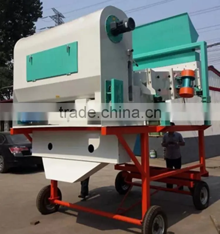 automatic complete set of movable corn cleaning equipment