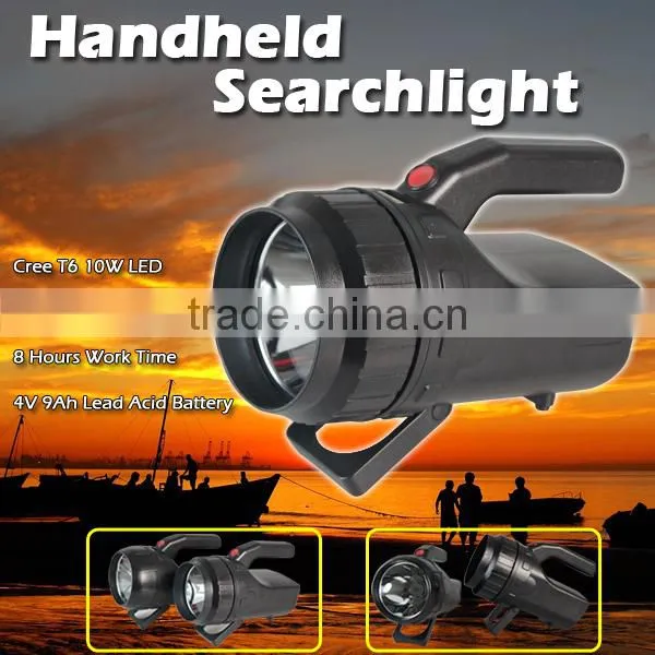 portable led lights 5JG-A360 rechargeable outdoor lights 10w cree led search light