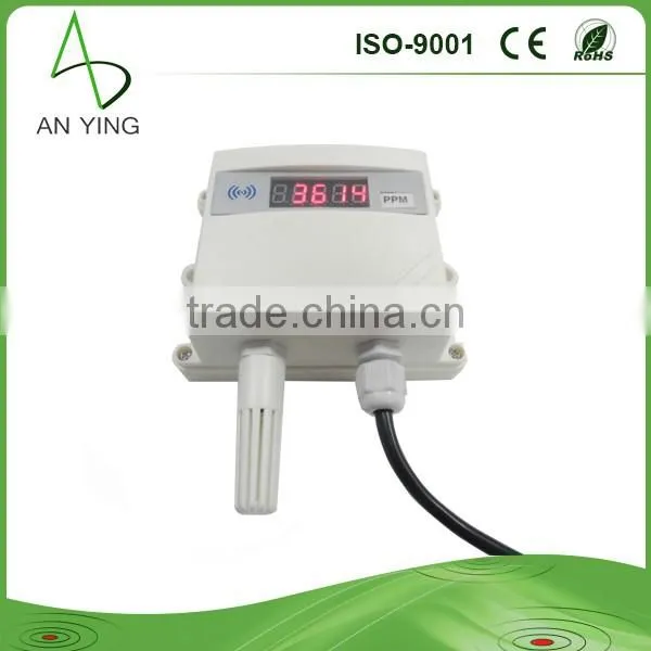 Top Wall Mount CO2 Sensors for sale Online Infrared high stability CO2 gas sensor co2 controller farm monitor
