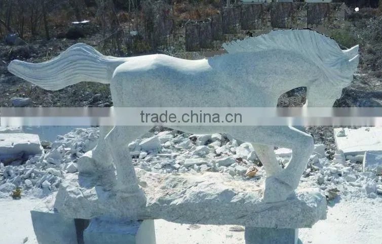 Granite Garden Stone Horse