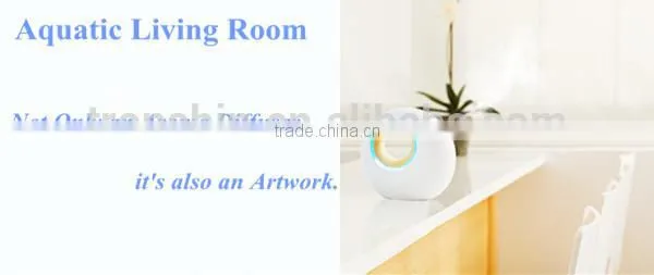 Hot Sale Eco-friendly 180ml long timing electric ultrasonic air freshener with LED Tubes
