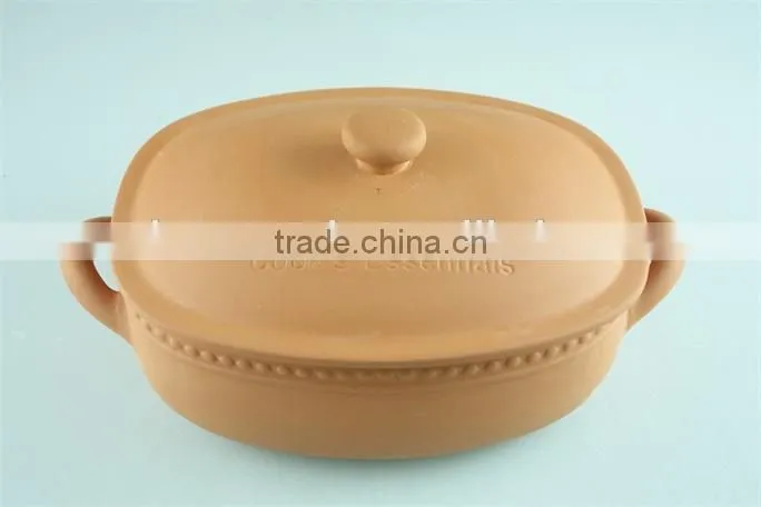 wholesale stock terracotta colour soup& stock pots,terracotta pot