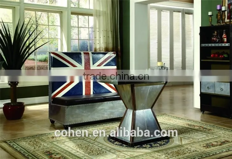 Factory direct sale Imported leather High density sponge restaurant sofa seat special for you