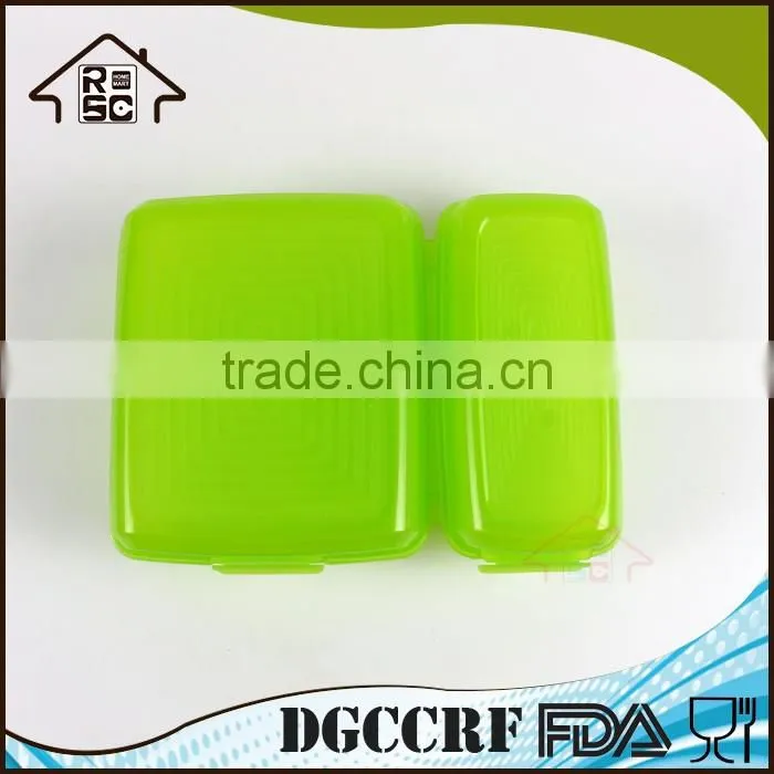 High Production 2 divided Plastic Sandwich Container Lunch Boxes,bento sandwich box kids, takeaway sandwich boxes wholesale