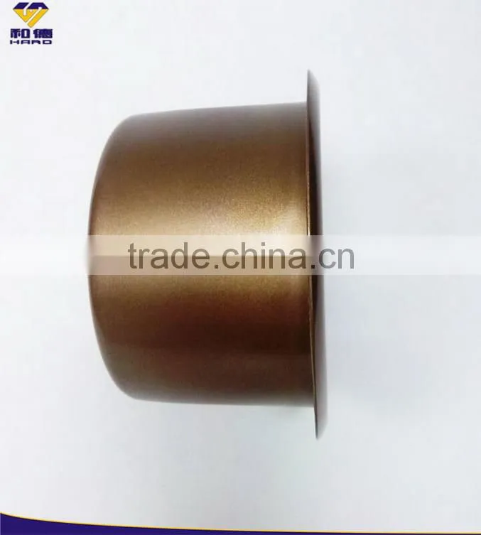 Promotional brushed metal cup holder for sofa