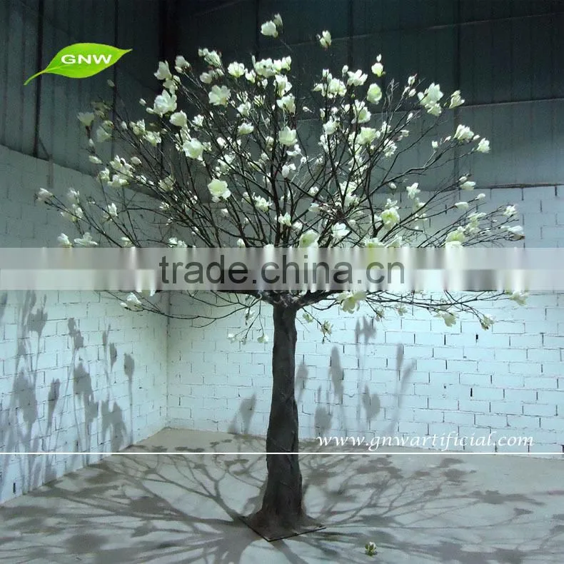 BTR150 GNW 12ft white artificial magnolia flower trees decorative tree wedding wish tree for wedding decorations