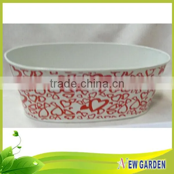 Attractive Price Round Handicraft Plastic Flower Hanging Pots,Sticker Planter