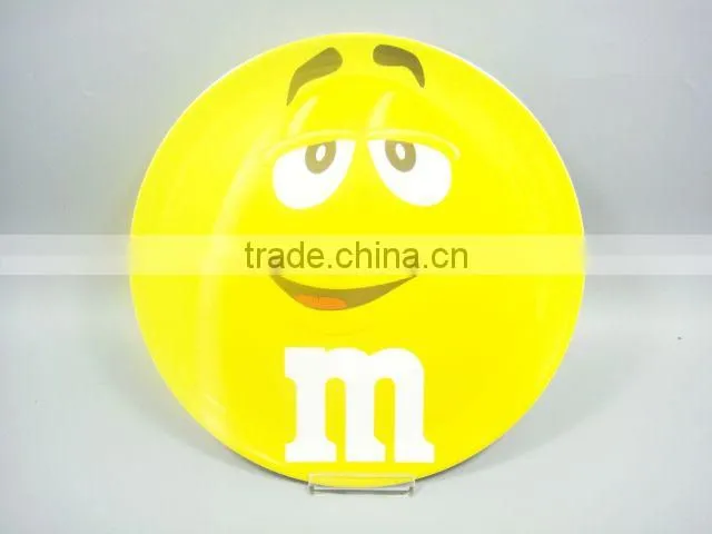 Melamine cheap cute plate for kid home party