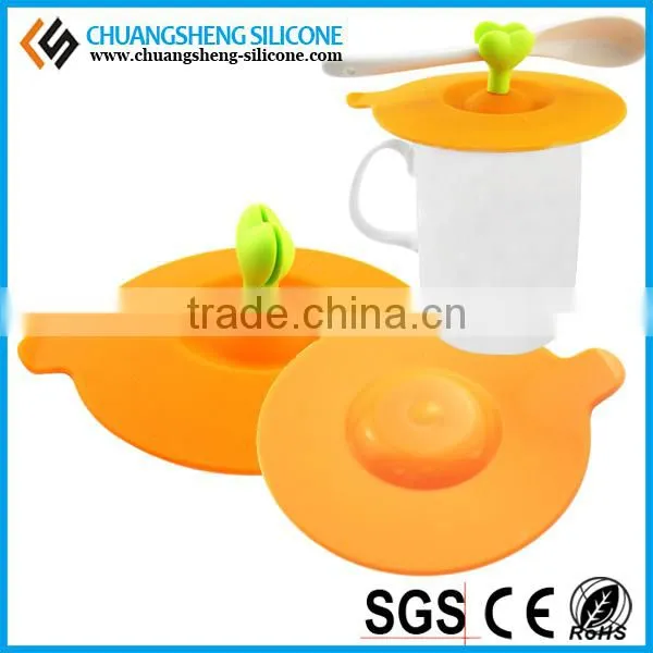 FDA grade silicone tea cup cover