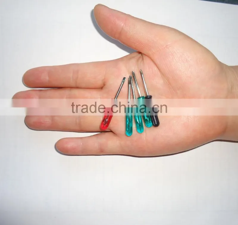 High quality Mini Slotted and Cross Head Screwdriver 2.0X45mm for repair