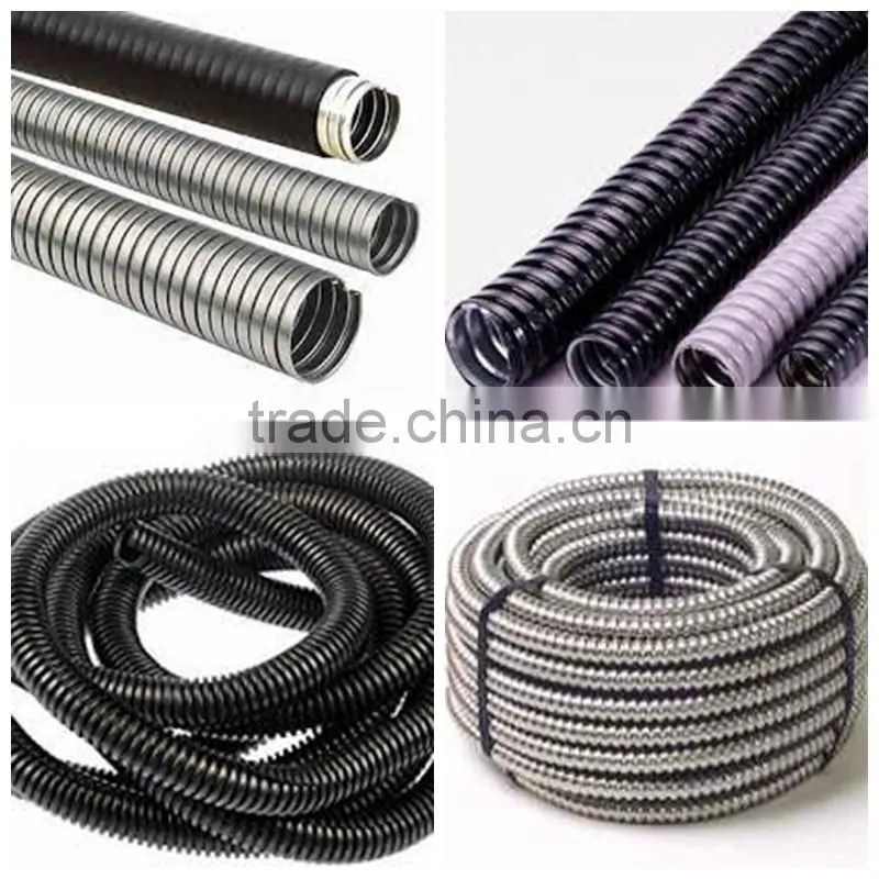 Flexible electrical tubing and gi flexible conduit accessories