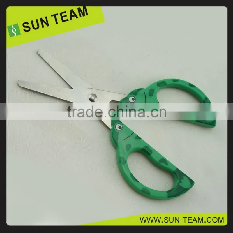5-1/2'' plastic handle student household scissors/name brand scissors