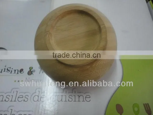 2016Fashion bamboo salad bowl