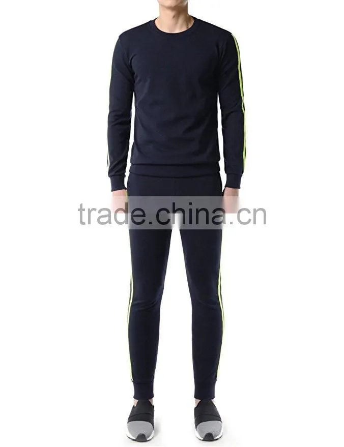 European Custom Branded Tracksuit Casual Active Jogger Sweatshirt And Pants Tracksuit For Men Slim Fit New Fashion Clothing