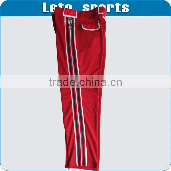 half dye sublimation baseball pants size 34L