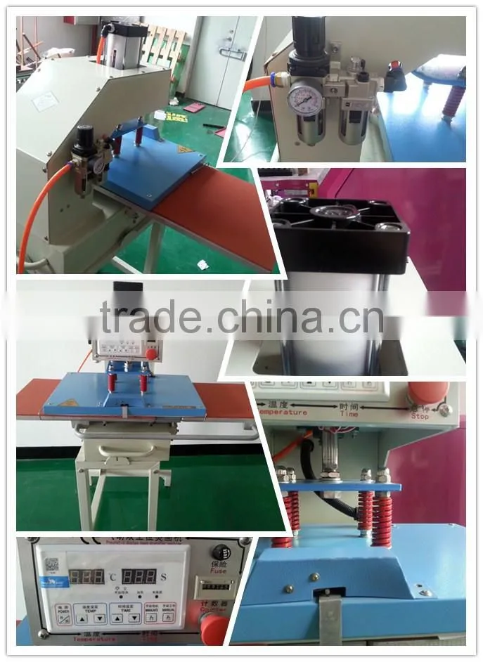 Wholesale Pneumatic double station heat press machine for t-shirt