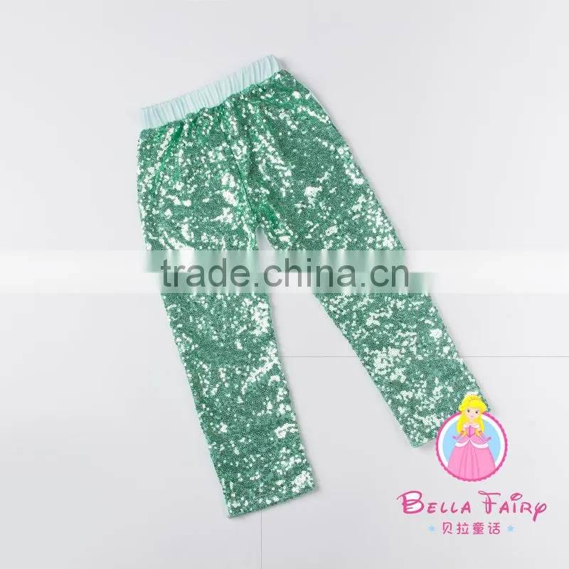 Apparel Supplier Baby Sequin Pants Wholesale Fashion Girls Long Pants Fashion Girls long Pants