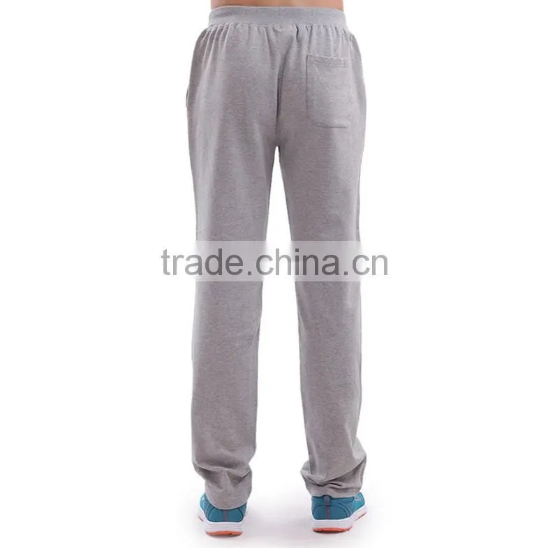 2015 hot high quality french terry custom wholesale men jogger sweatpants
