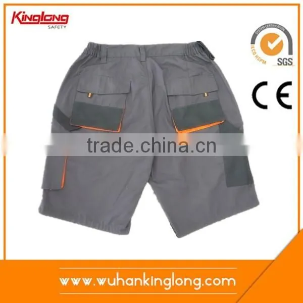 100%cotton 240GSM demin mens grey cheap mens work shorts