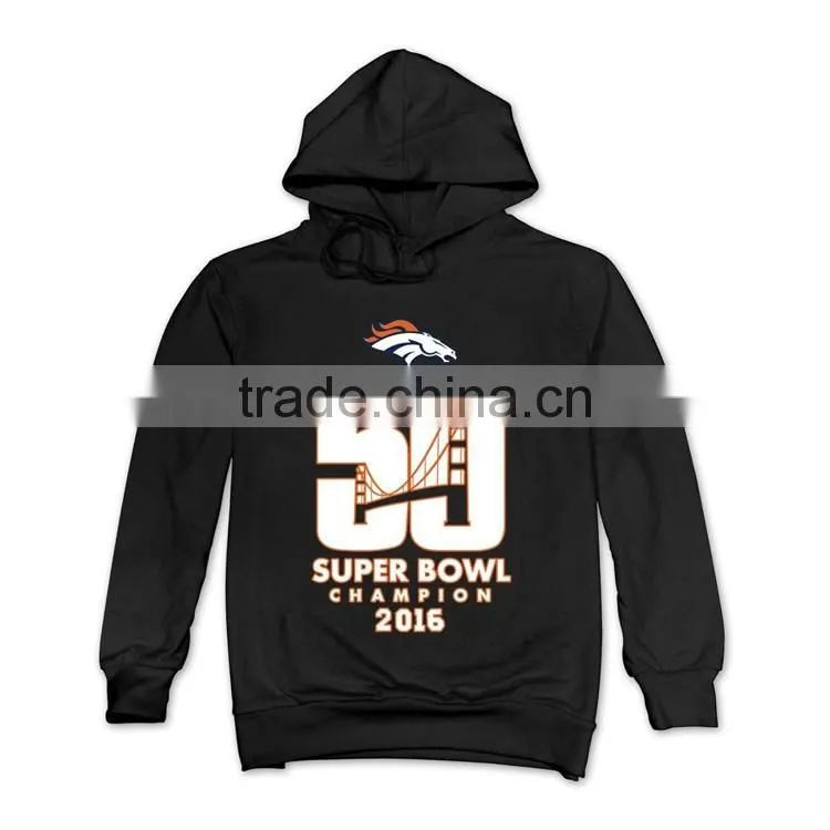 Bulk Custom Printing Design 65% Polyester 35% Cotton Fleece Mens Pullover Oversized Hoodie