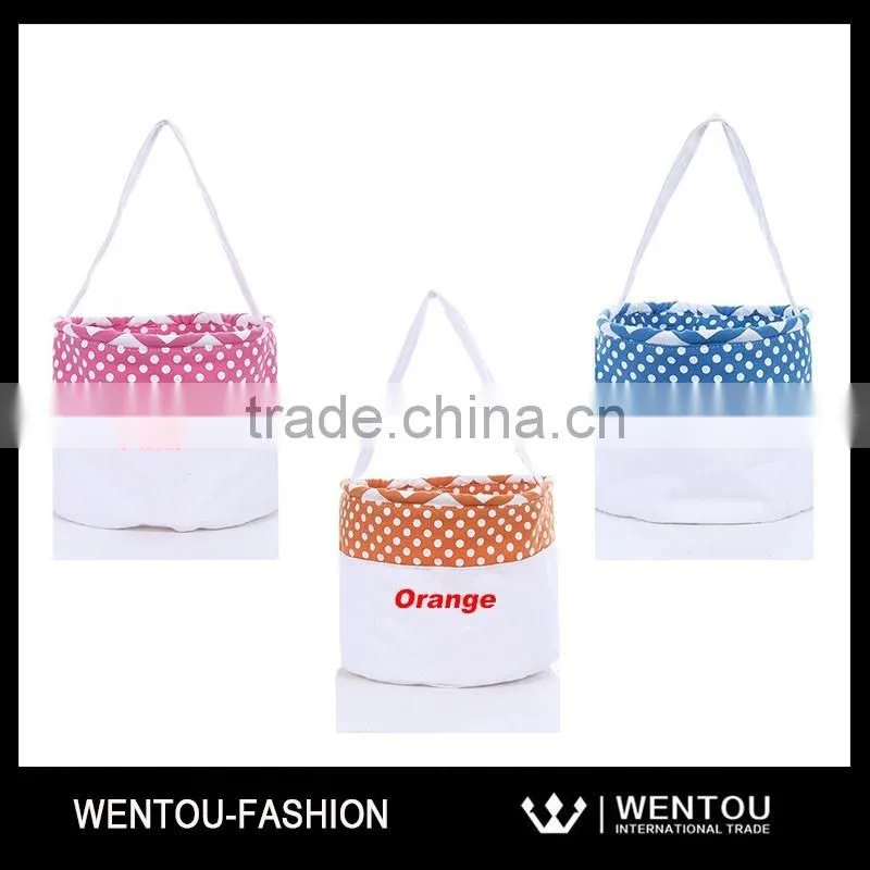 Hot Selling Canvas Easter Children's Bucket