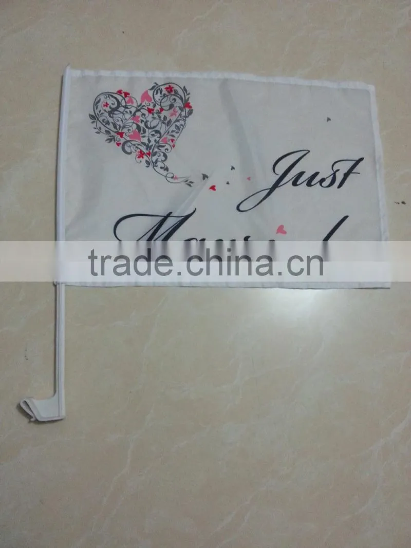12"x18" car window flag