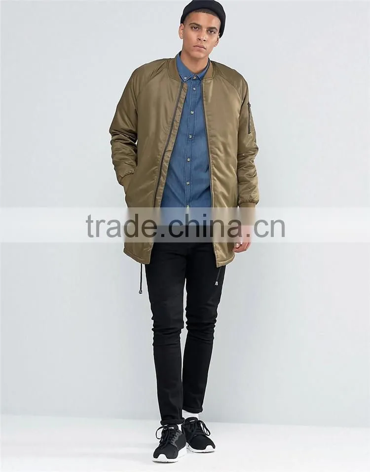 Guangzhou shandao new arrival fashion winter custom plain dyed long sleeve men dress coat