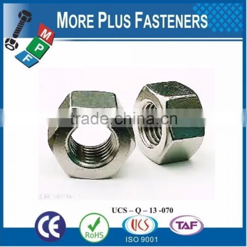 Made in Taiwan Heavy Hex Structural Black Phosphate Zinc Finish Hex Nut
