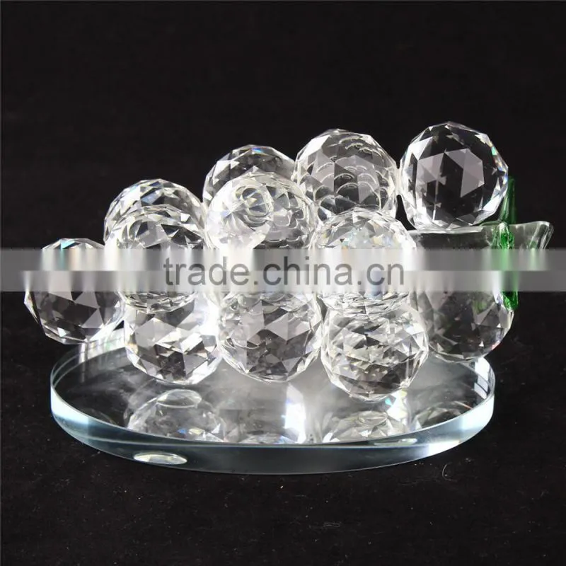 decorative glass grapes crystal grapes crystal glass grapes