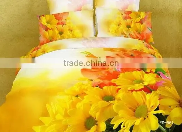 3d ribbon embroidery bedsheet