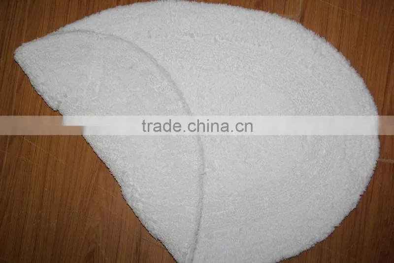 washable 100% cotton hotel bath rug