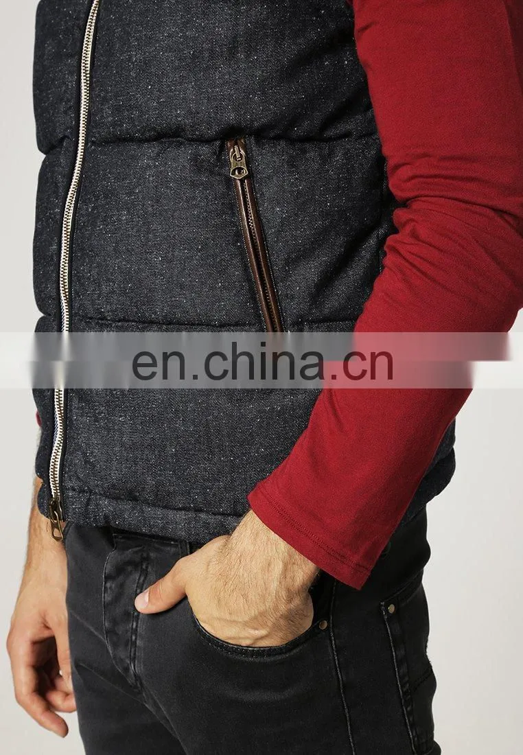 TR herringbone artificial down jacket