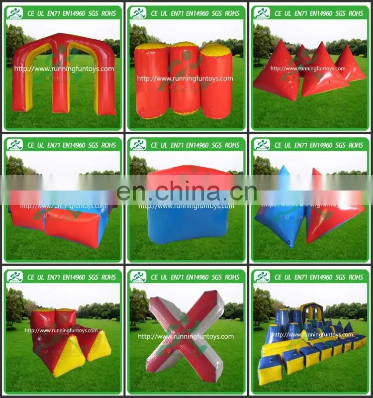 Inflatable Paintball Game Online, Inflatable Paintball Bunkers Set