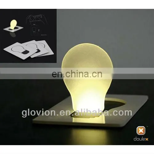 Plastic new classic credit card led lamp wholesale Card style LED Lamp LED card lamp gift credit card flashlight