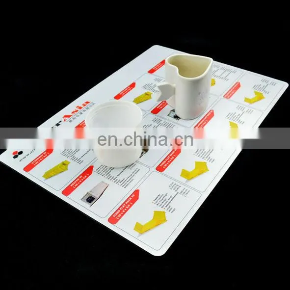 PVC laminated decorative table mat placemat table pad