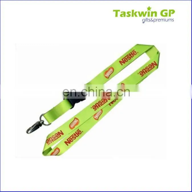 2017 Taskwin China supply high quality colorful necklace led lanyard/polyester lanyard China wholesale