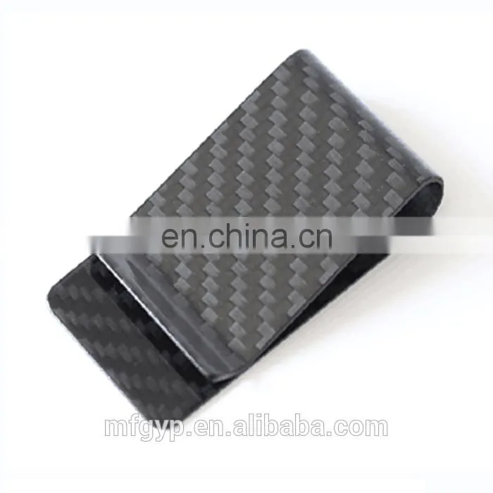 Free sample red plated money clip with spring