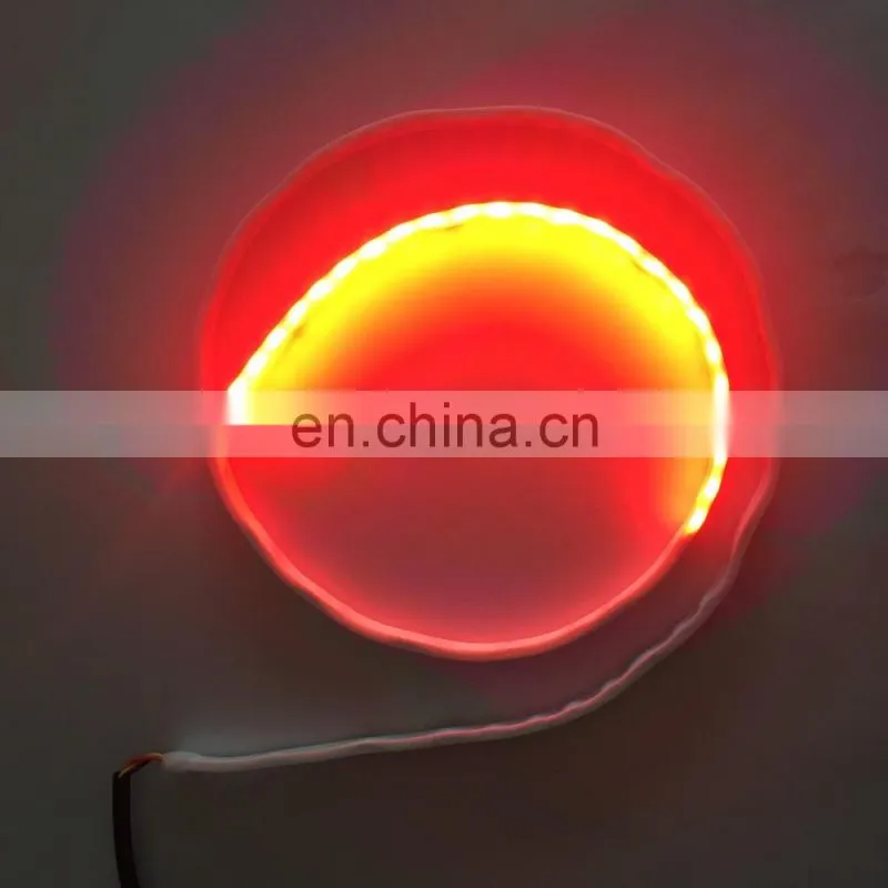 2017 new arrival Car Rear Tail Box Lights Flow Turn Signal Brake LED Lamp Strip Waterproof